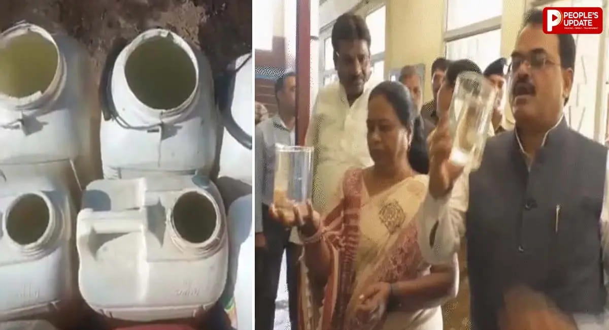 गंदे पानी से परेशान 5 हजार लोग, टैंकरों से पहुंच रहा मटमैला पानी