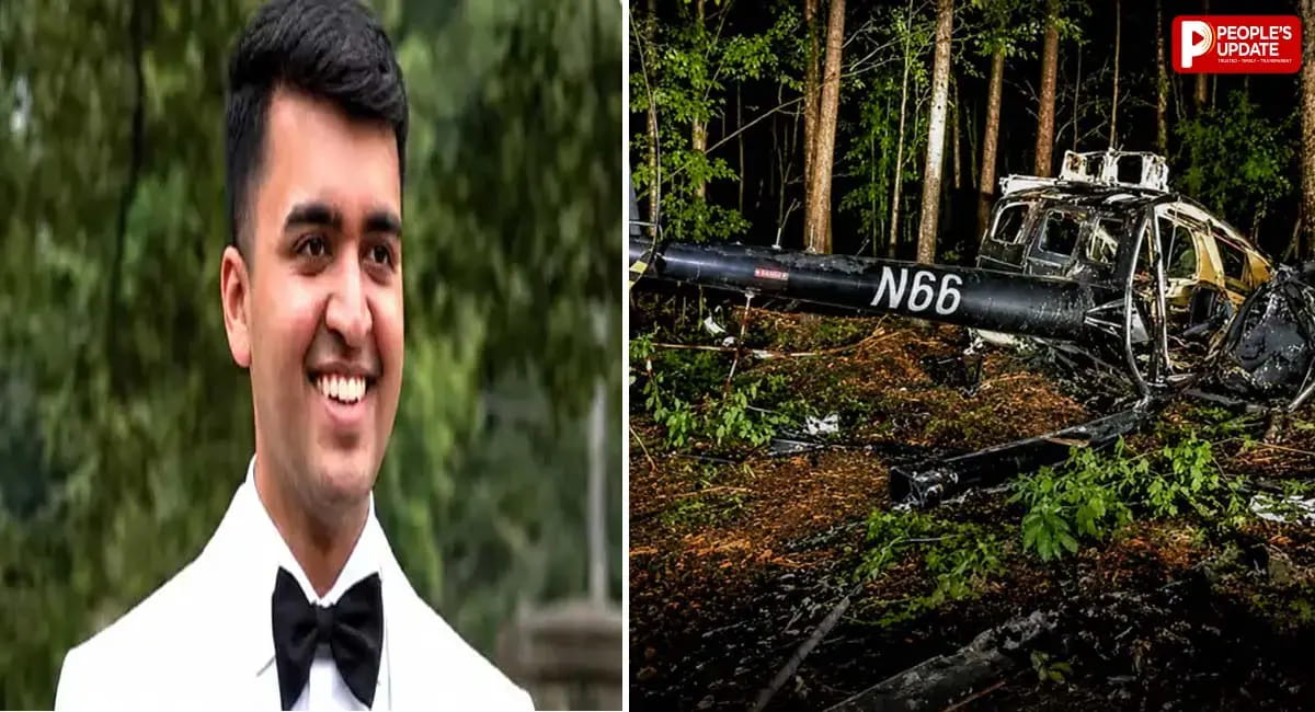 हेलिकॉप्टर हादसे में भारतीय मूल के पायलट की मौत, पत्नी 6 घंटे तक मलबे में फंसी रही