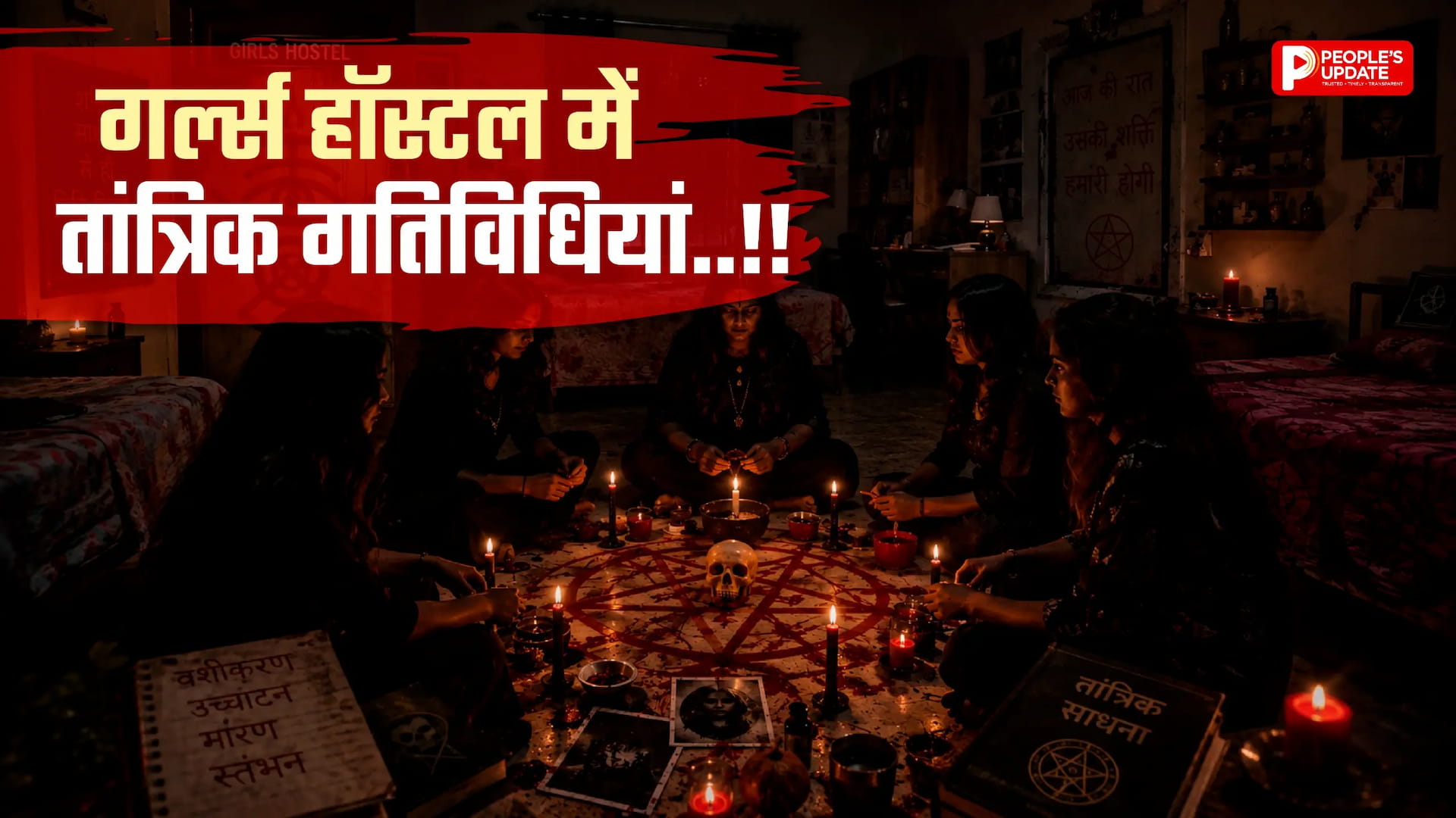 गर्ल्स हॉस्टल में तांत्रिक गतिविधियों का आरोप, छात्राओं ने वार्डन को हटाने की मांग