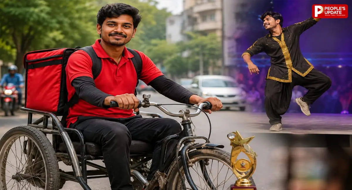 ट्राइसाइकिल से फूड डिलीवरी कर परिवार संभाल रहे राम सेवक, डांस में भी बना चुके हैं राष्ट्रीय पहचान