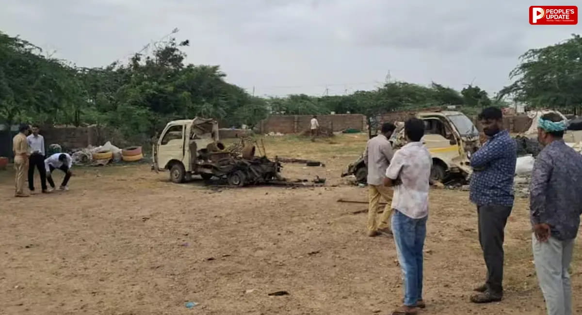 कच्छ के नखत्राणा में कबाड़ के बाड़े में धमाका, परिवार के 4 लोगों की गई जान
