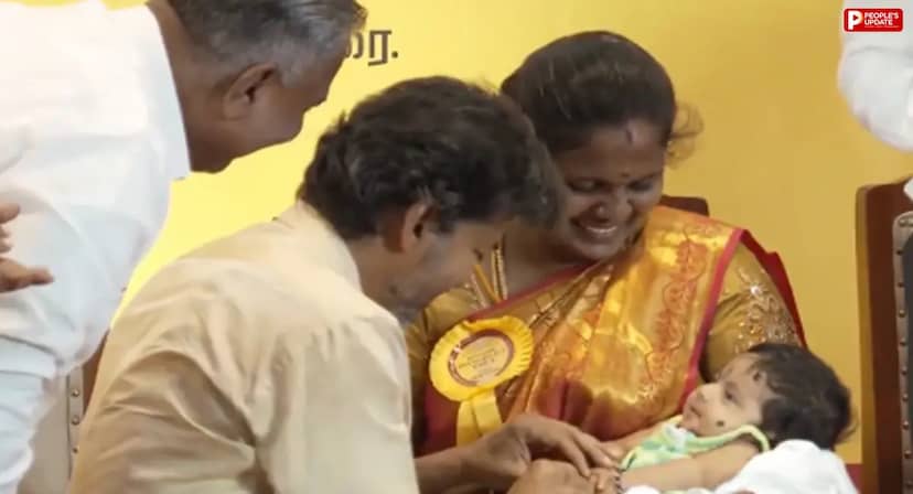 तमिलनाडु में नवजातों को 1 ग्राम सोने की अंगूठी, CM विजय ने शुरू की ‘थाई मामन थंगा मोथिरम’ योजना