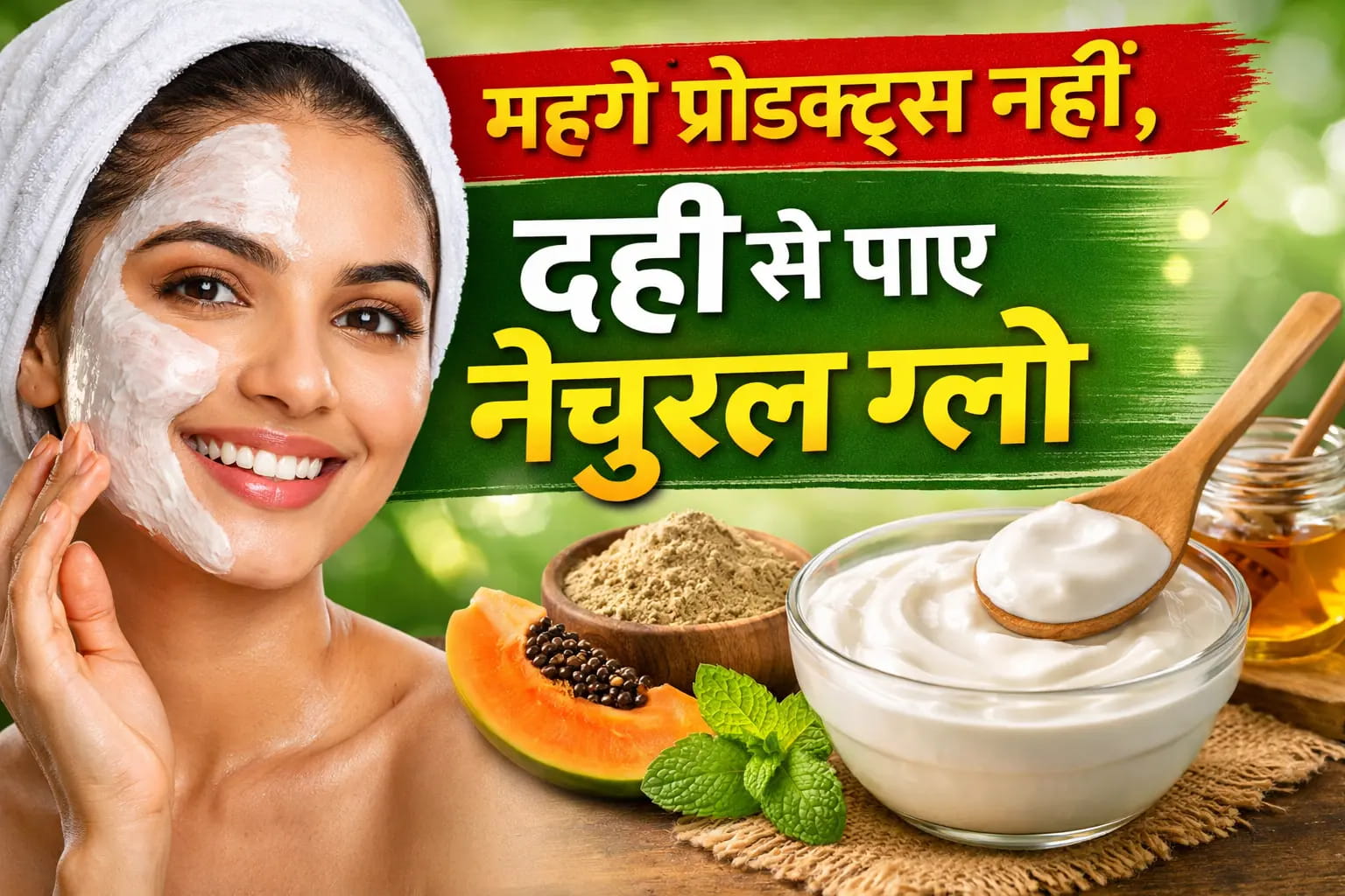 महंगे प्रोडक्ट्स नहीं, दही से पाए नैचुरल ग्लो... घर बैठे ऐसे निखरेगी स्किन