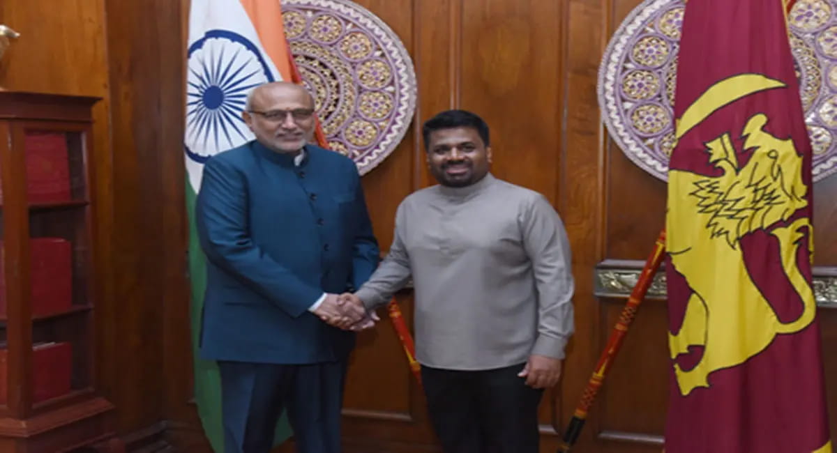 राष्ट्रपति अनुरा कुमारा दिसानायके से की मुलाकात, द्विपक्षीय संबंधों को नई मजबूती देने पर जोर