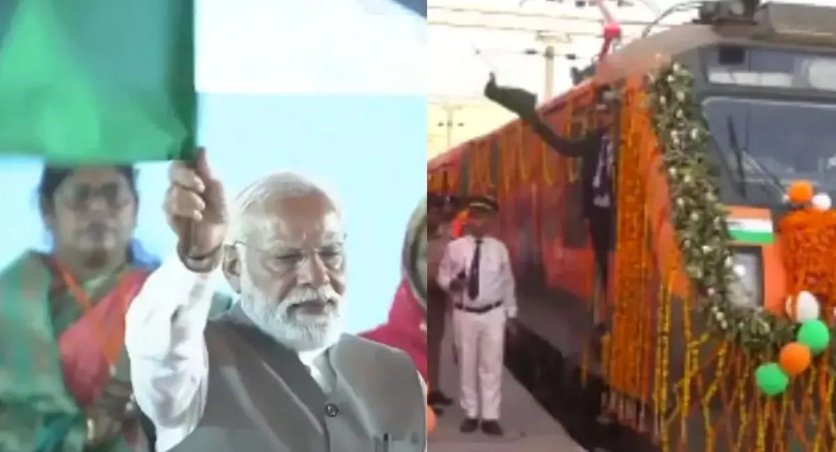 पीएम मोदी ने दिखाई हरी झंडी,वाराणसी-पुणे और अयोध्या-मुंबई के बीच शुरू हुई नई ट्रेनें; जानें डिटेल