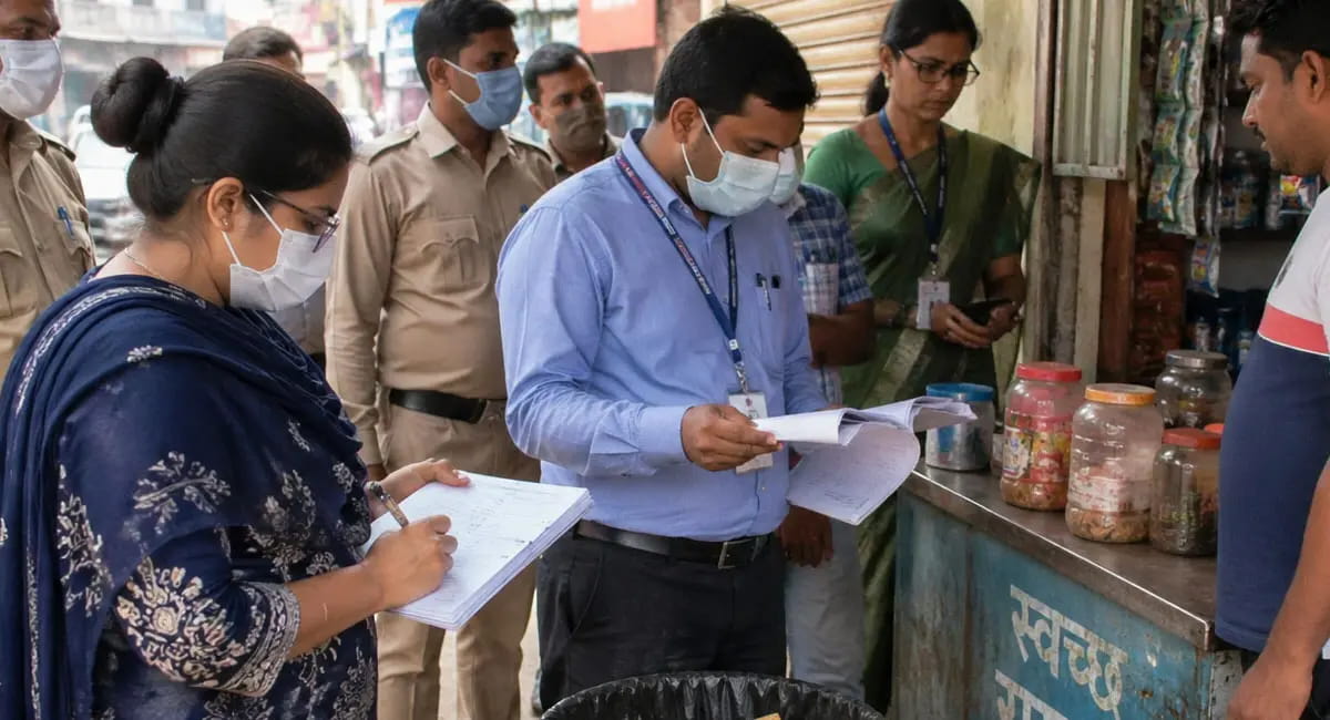 गंदगी फैलाने पर नगर निगम की कार्रवाई, 131 दुकानदारों से वसूला जुर्माना