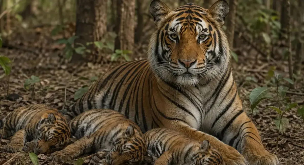 अमाही बाघिन की मौत, कान्हा टाइगर रिजर्व में 9 दिन में 4 बाघों ने दम तोड़ा; वन विभाग पर उठे सवाल