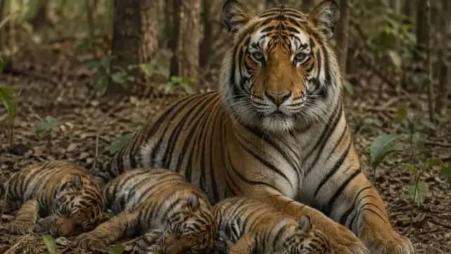 अमाही बाघिन की मौत, कान्हा टाइगर रिजर्व में 9 दिन में 4 बाघों ने दम तोड़ा; वन विभाग पर उठे सवाल