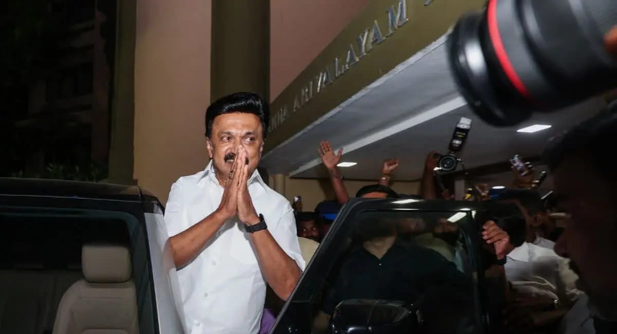 तमिलनाडु में सत्ता परिवर्तन, चुनावी हार के बाद एमके स्टालिन ने मुख्यमंत्री पद से दिया इस्तीफा