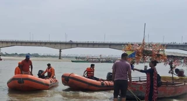 नहाने के दौरान डूबे 3 युवक, रेस्क्यू जारी