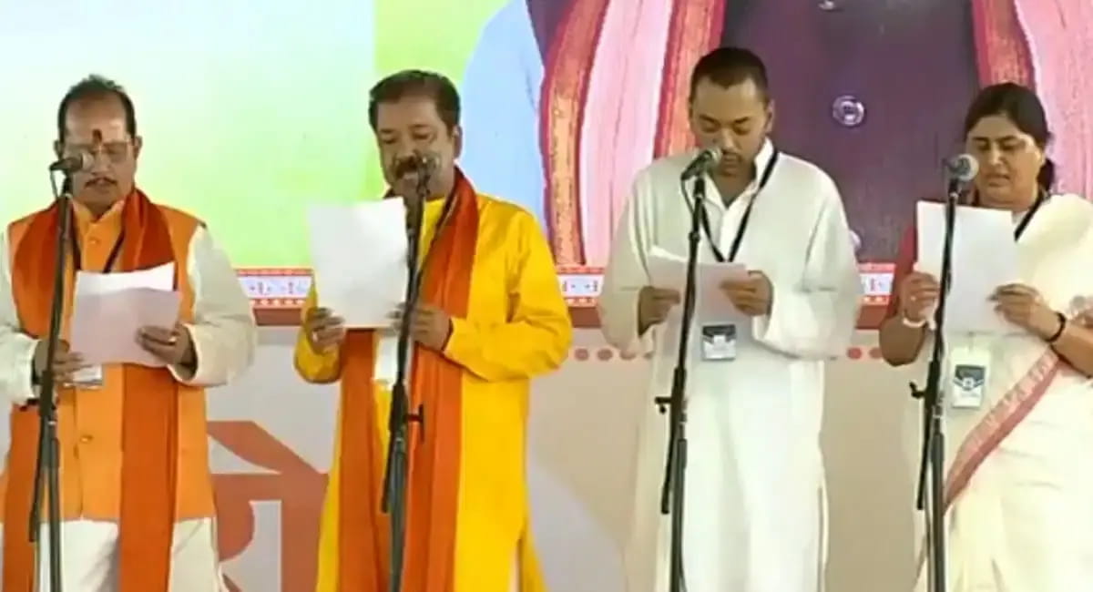 निशांत कुमार को मिला स्वास्थ्य विभाग, विजय सिन्हा को कृषि मंत्रालय की जिम्मेदारी