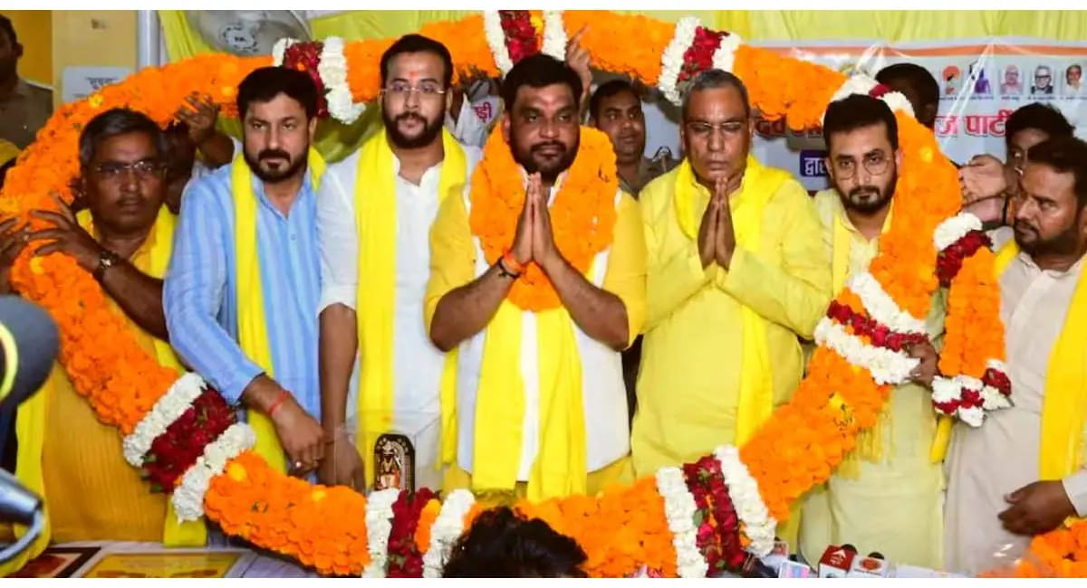 अजीत सिंह हत्याकांड का आरोपी ‘कबूतरा’ सुभासपा में शामिल, पार्टी ने झाड़ा पल्ला