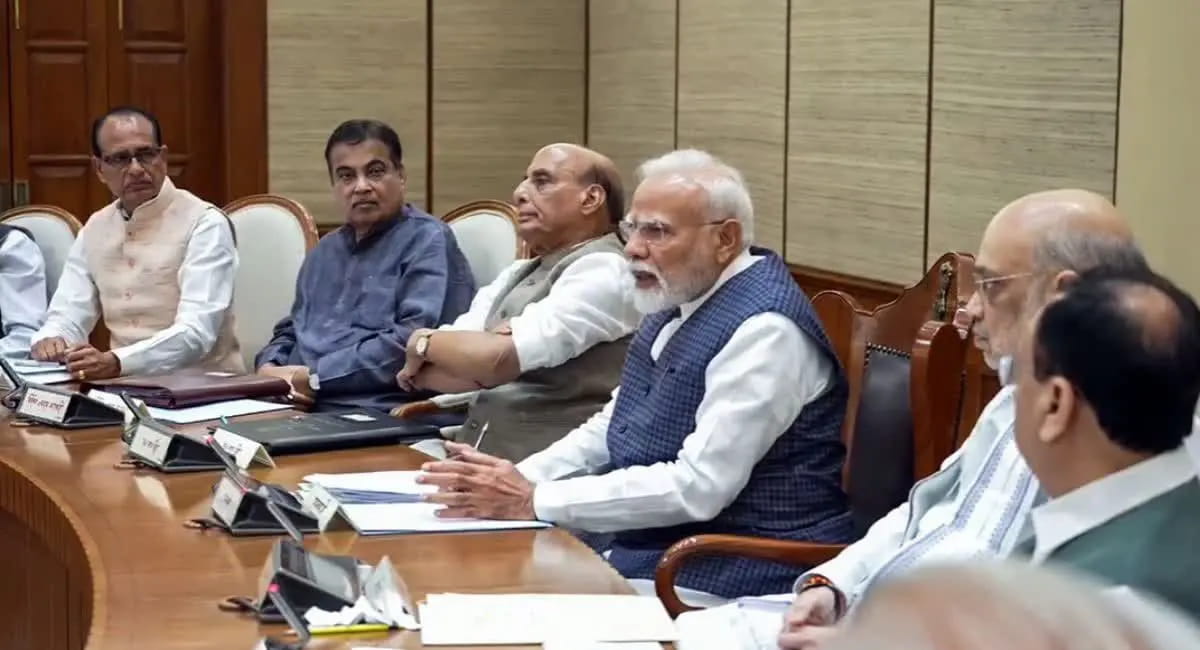 पीएम मोदी की अध्यक्षता में हुई मंत्रिपरिषद की बैठक, 2047 विजन पर काम करने का दिया संदेश; कई अहम मुद्दों पर हुई चर्चा