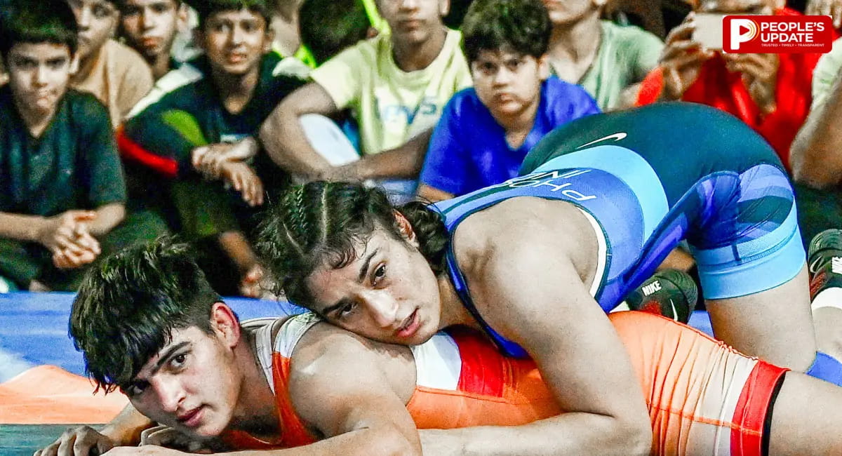एशियन गेम्स ट्रायल में विनेश फोगाट की दमदार शुरुआत, पहले ही मुकाबले में ज्योति को 7-1 से हराया
