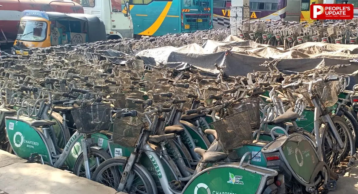 ट्रैक से उतरी साइकिल, कभी ग्रीन ट्रांसपोर्ट का मॉडल रहा प्रोजेक्ट अब बदहाली का शिकार