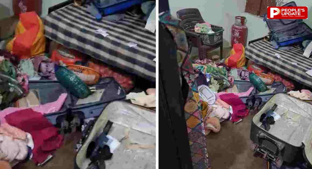 15 लाख के गहने चोरी, पुलिस को चकमा देकर भागा आरोपी