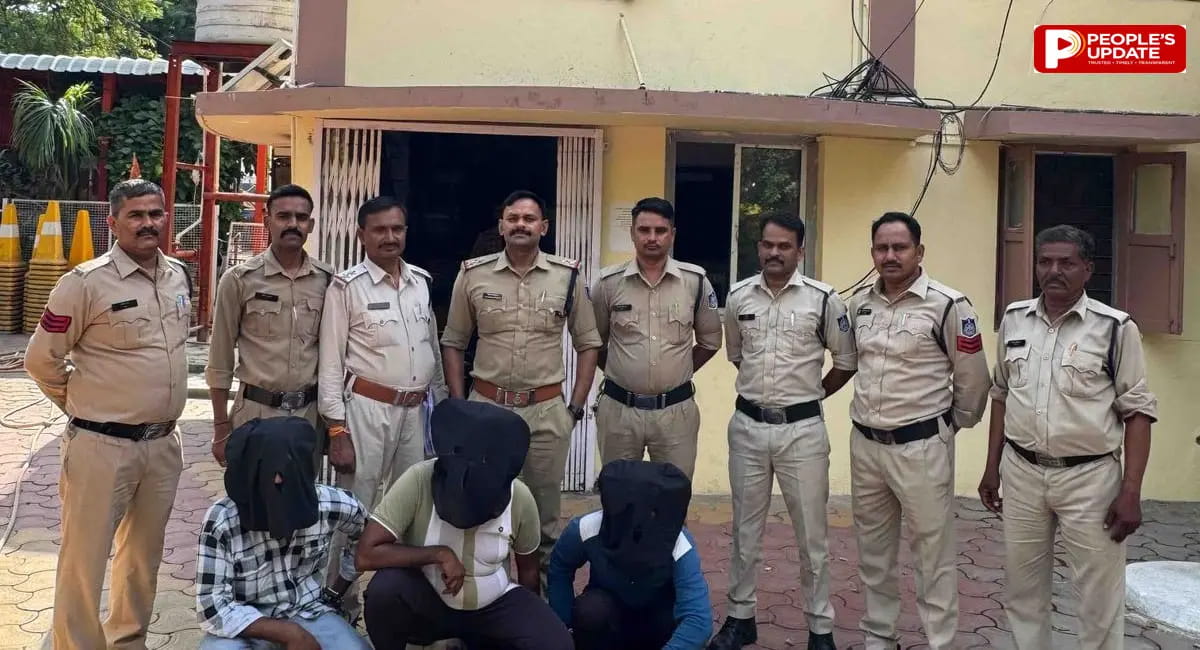 नागदा में डिप्टी मैनेजर से 5 लाख की फिरौती मांगी, तीन बदमाश गिरफ्तार; 24 घंटे में पुलिस ने पकड़ा
