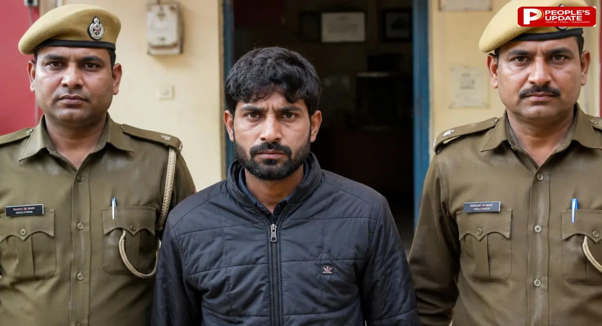 डेढ़ साल बाद पति की गिरफ्तारी से खुला राज
