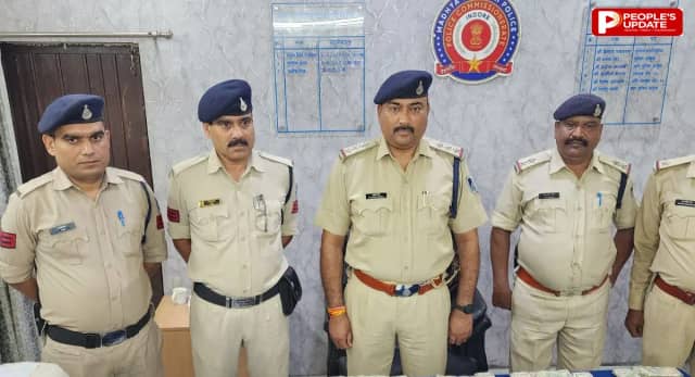 270 ग्राम ब्राउन शुगर, 8 किलो गांजा; 19 लाख नकदी जब्त