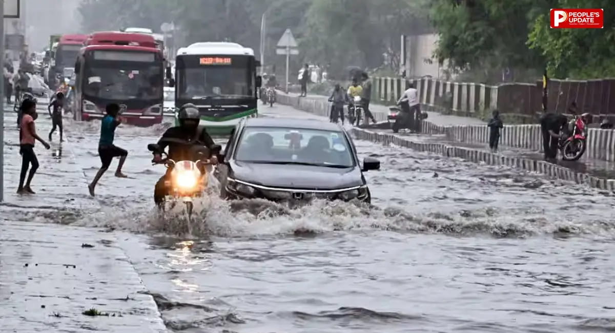 पहली ही बारिश में डूबी राजधानी, दिल्ली-द्वारका एक्सप्रेसवे बंद; सड़कें बनीं तालाब