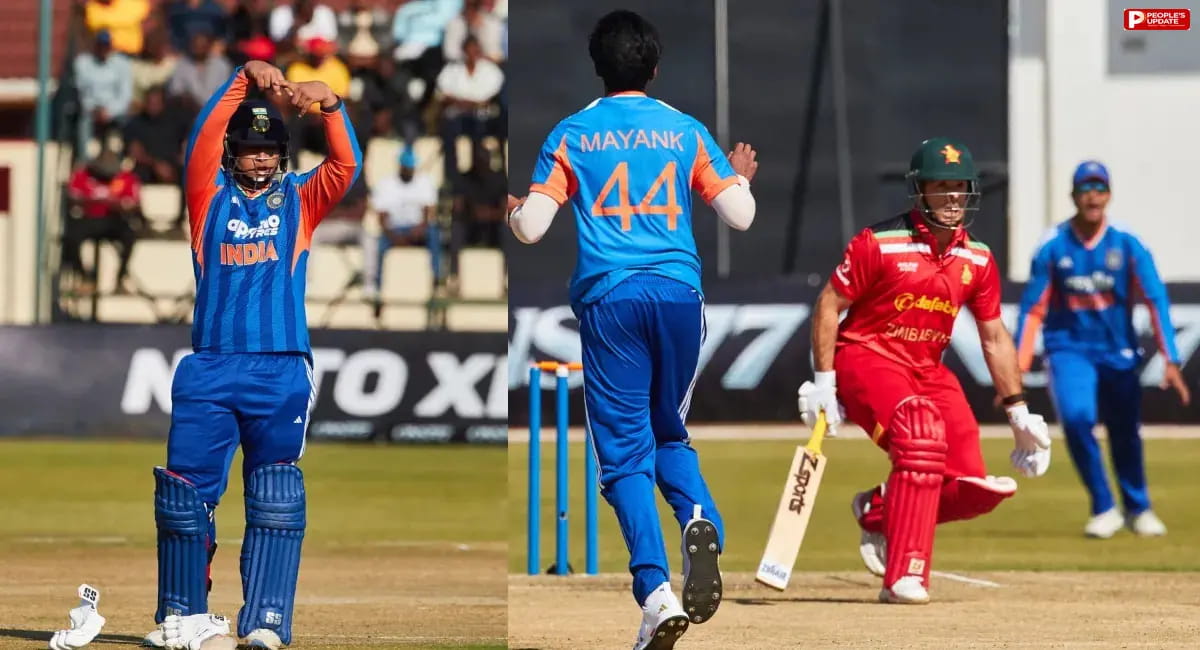 भारत ने पहले T20 में जिम्बाब्वे को 7 विकेट से हराया, वैभव सूर्यवंशी ने 18 गेदों में जड़ा अर्धशतक!