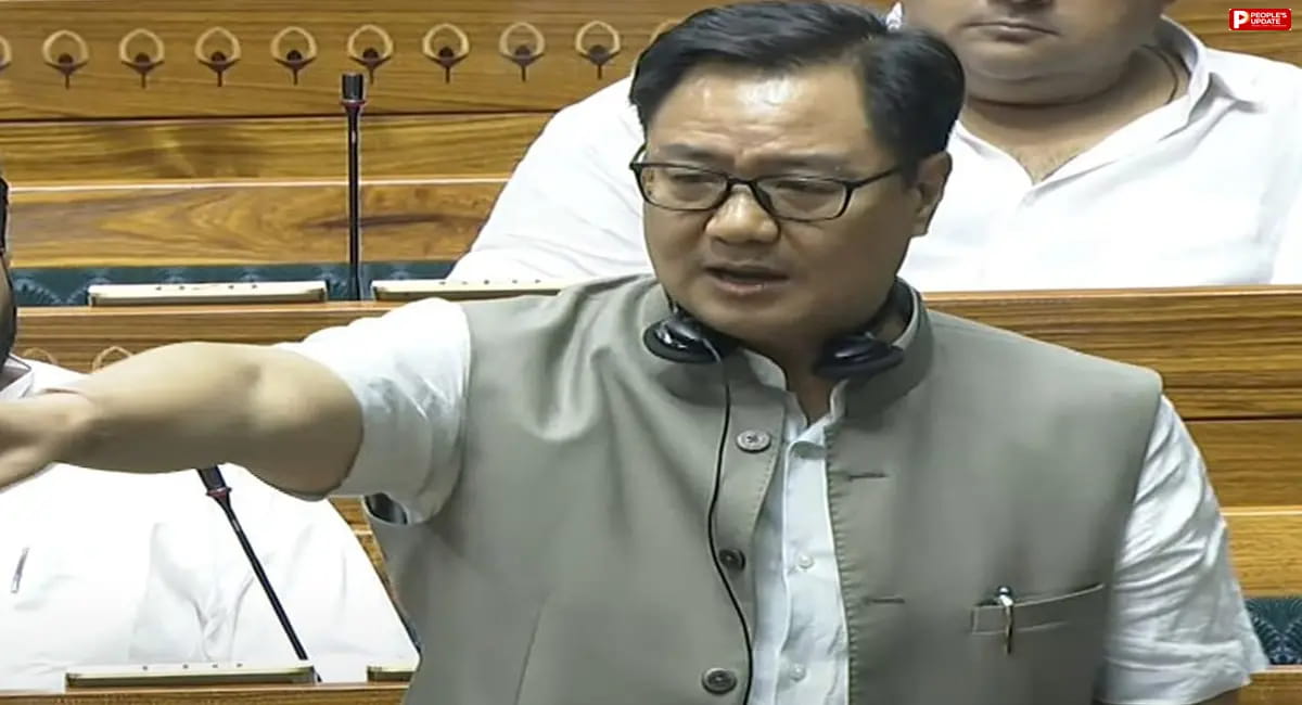'छात्रों की आड़ में राजनीति हो रही...', किरेन रिजिजू का हमला