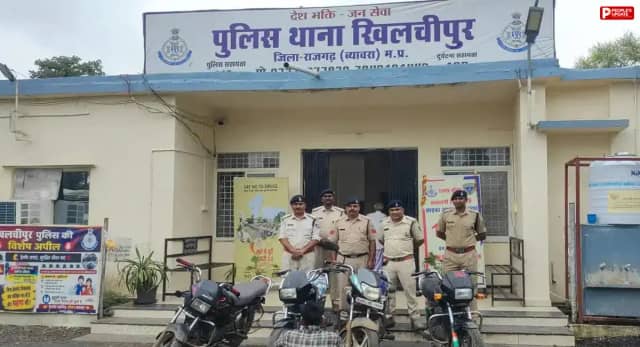 खिलचीपुर में बाइक चोरी का खुलासा: राजस्थान से आरोपी गिरफ्तार, नशे की लत ने बनाया चोर