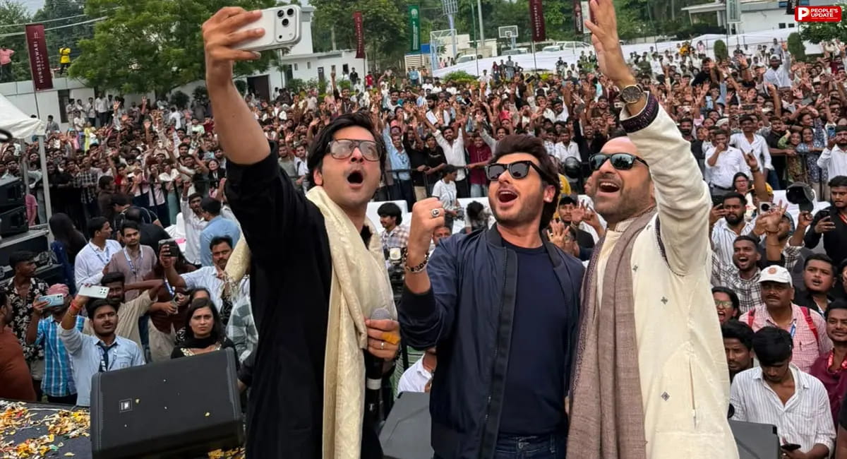 पटना में गूंजा मिर्जापुर का भौकाल, कालीन भैया उर्फ पंकज त्रिपाठी ने टीम संग किया फिल्म का प्रमोशन
