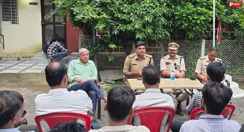 रायसेन: रक्षाबंधन को लेकर शांति समिति की बैठक, पुलिस ने की भाईचारे से त्योहार मनाने अपील