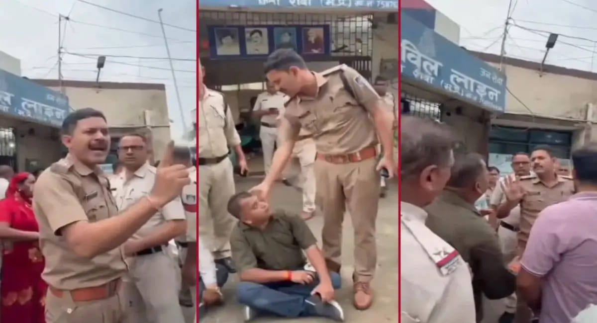 'FIR ठोक दूंगा', कोरेक्स आरोपी के समर्थन में थाने पहुंचे बीजेपी नेता; टीआई से हुई बहस