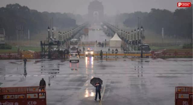 दिल्ली-NCR में मौसम ने फिर बदली करवट, तेज हवाओं के साथ झमाझम बारिश; IMD ने जारी किया रेड अलर्ट