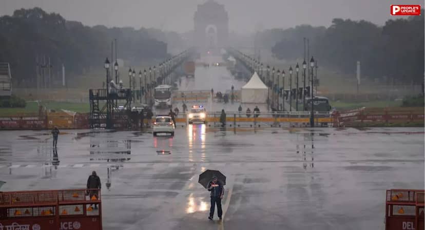 दिल्ली-NCR में मौसम ने फिर बदली करवट, तेज हवाओं के साथ झमाझम बारिश; IMD ने जारी किया रेड अलर्ट