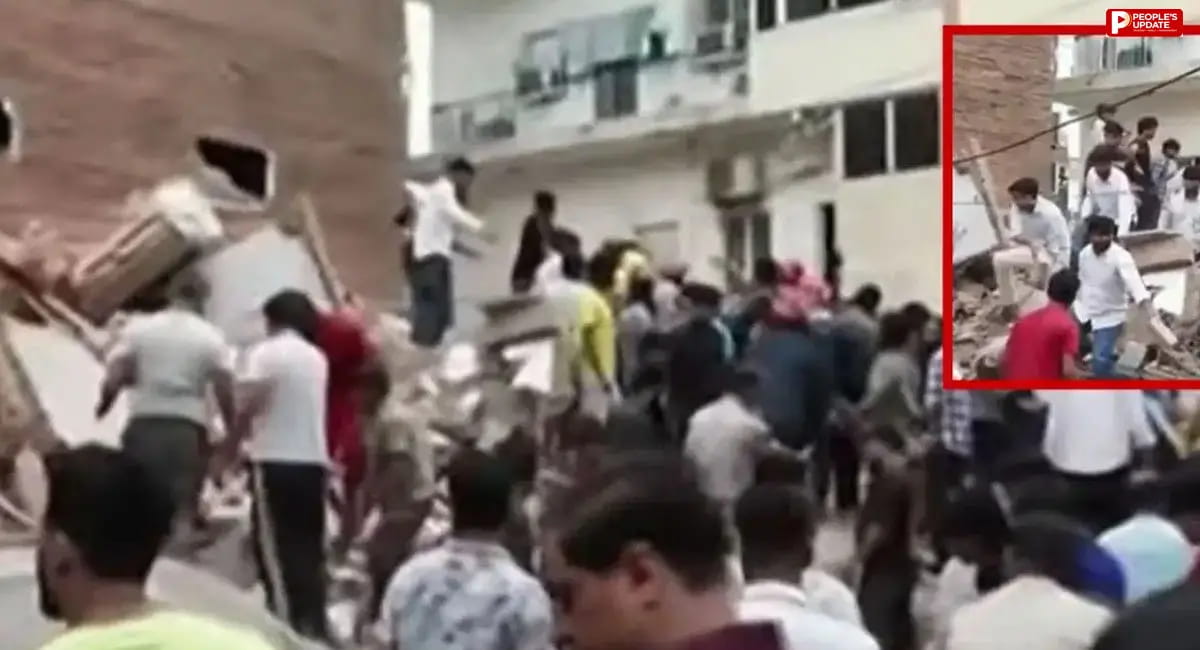 दिल्ली: सत्य निकेतन में गिरी इमारत, 20 से 25 लोगों के फंसे होने की आशका; रेस्क्यू जारी