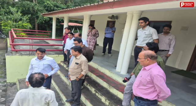 बाड़ी: बारना बांध की नहरें भ्रष्टाचार की भेंट चढ़ी, प्रमुख सचिव संदीप यादव ने किया निरीक्षण