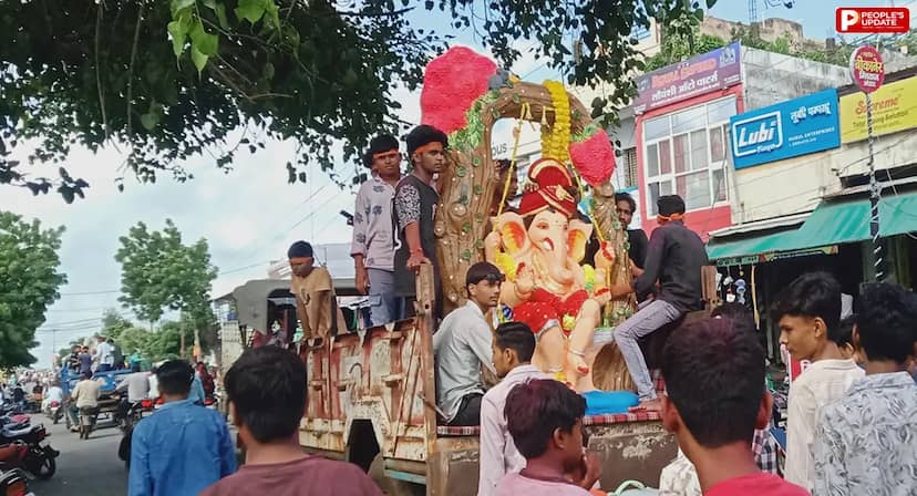 हरसूद में घर-घर विराजे श्रीगणपति, दस दिवसीय उत्सव को लेकर उत्साह