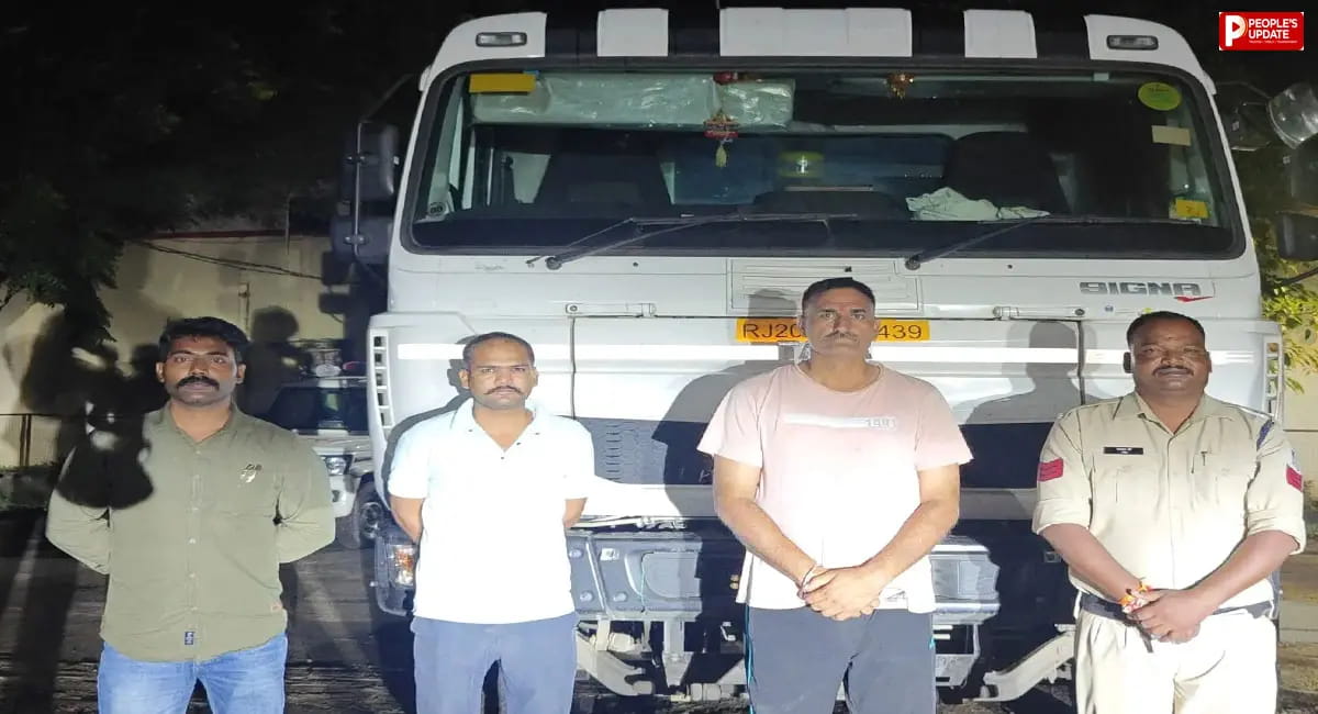 सीहोर: पुलिस ने चोरी किया खुलासा, 57 लाख का हाईवा 12 घंटे में राजस्थान से बरामद; आरोपी फरार