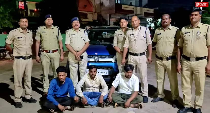 हरदा में एमडी ड्रग्स के साथ तीन आरोपी गिरफ्तार, 38 ग्राम नशीला पदार्थ बरामद