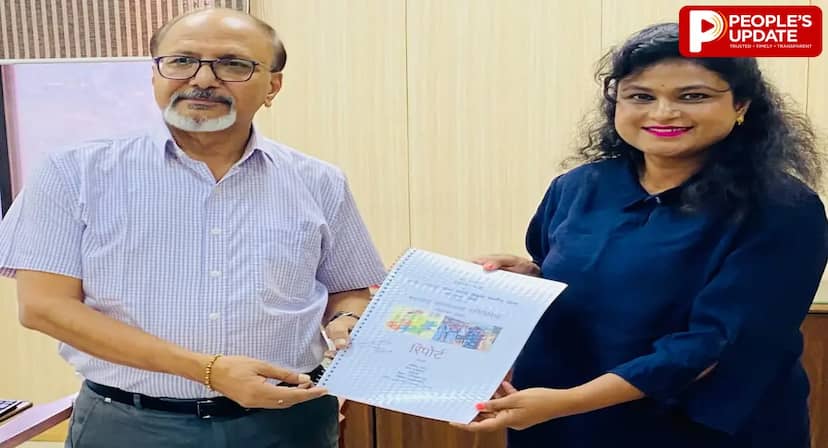 मतदाता जागरूकता अभियान, सारिका घारू ने राज्य निर्वाचन आयोग को सौंपी रिपोर्ट