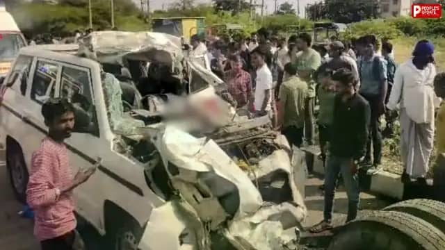 गुजरात: भावनगर में खड़े ट्रेलर में घुसी तेज रफ्तार कार, 7 लोगों की दर्दनाक मौत