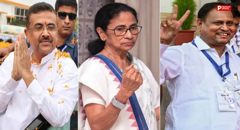 नंदीग्राम-रेजीनगर उपचुनाव में बीजेपी की जीत, ममता-कांग्रेस को तगड़ा झटका