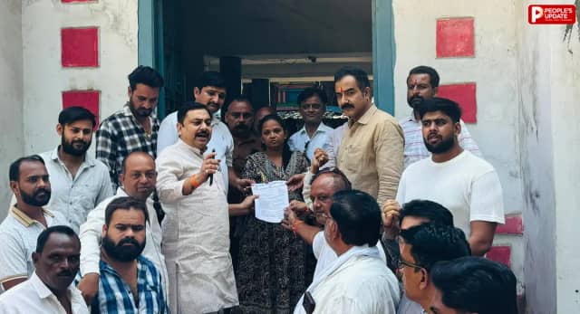 सिवनी मालवा: सीएम राइज स्कूल निर्माण में गड़बड़ी का आरोप, कांग्रेस ने सौंपा ज्ञापन