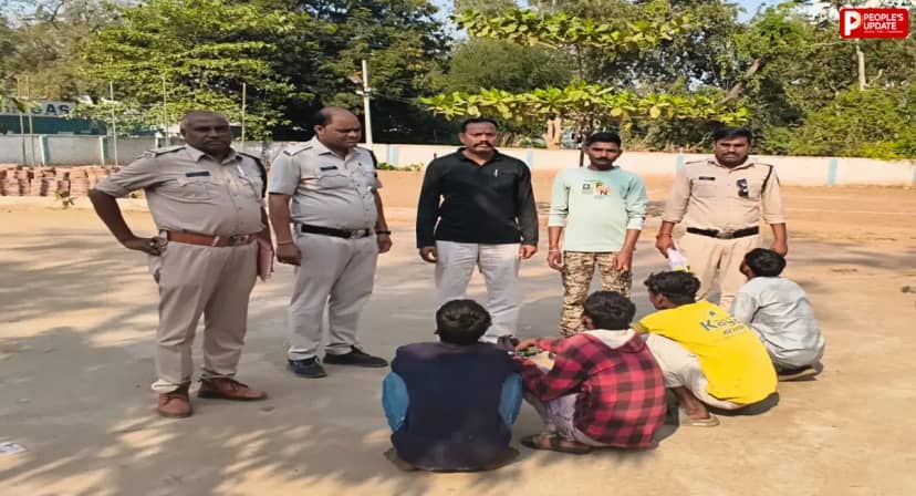 सोहागपुर पुलिस की बड़ी कार्रवाई, बोलेरो और मूंग चोरी का खुलासा; पांच आरोपी गिरफ्तार