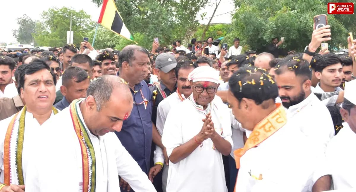 राजगढ़: लिम्बोदा में सत्य सनातन स्वाभिमान यात्रा का भव्य स्वागत, कलश यात्रा में बड़ी संख्या में महिलाएं हुईं शामिल