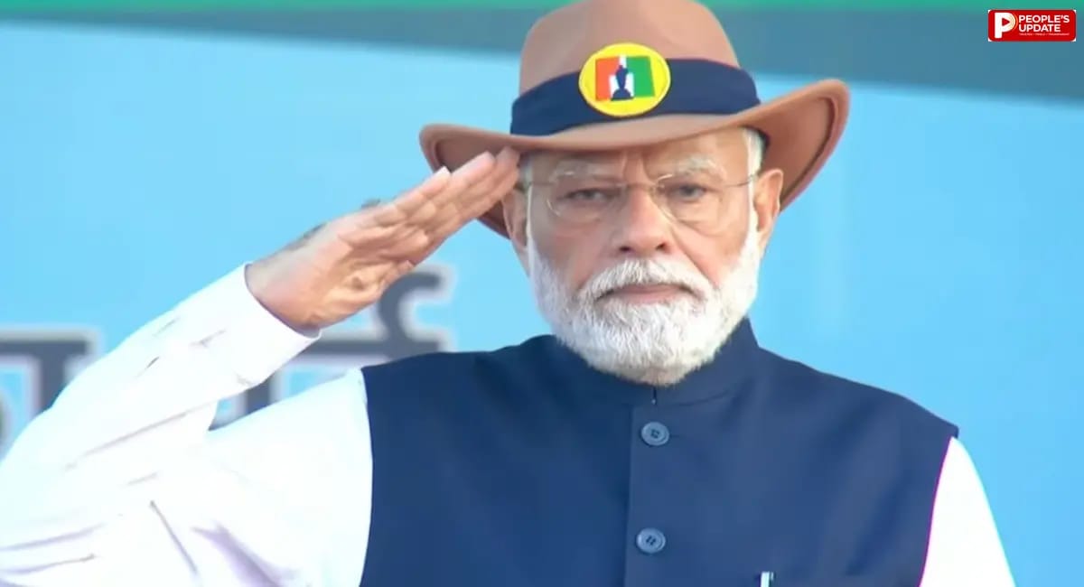 एकता दिवस: पीएम मोदी ने ली परेड की सलामी, 400 करोड़ से ज्यादा की दी सौगात