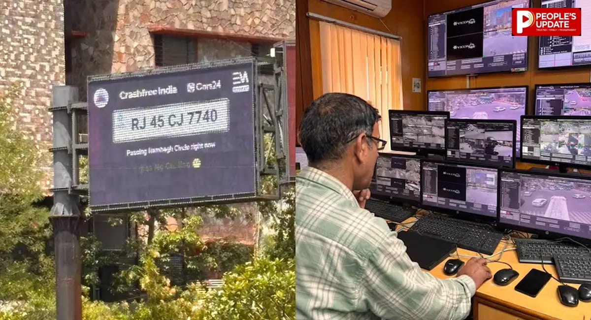 जयपुर का नया ट्रैफिक सिस्टम चर्चा में