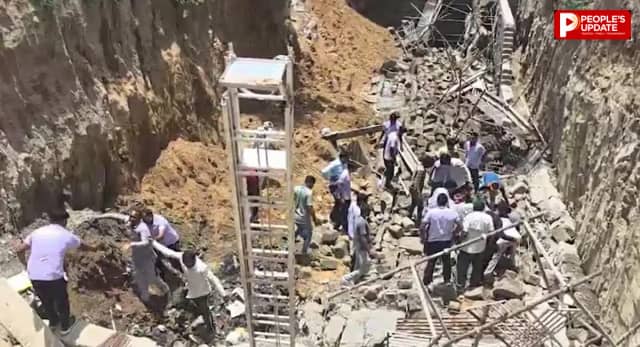 3 मजदूरों की मौत; कई श्रमिकों के मलबे में दबे होने की आशंका
