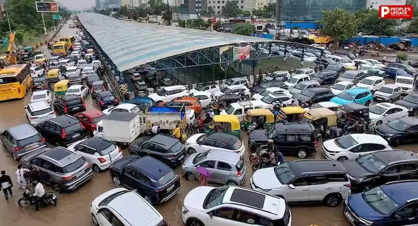 गुरुग्राम में भारी बारिश के चलते Work From Home की एडवाइजरी, 25 अगस्त को घर से काम की अपील