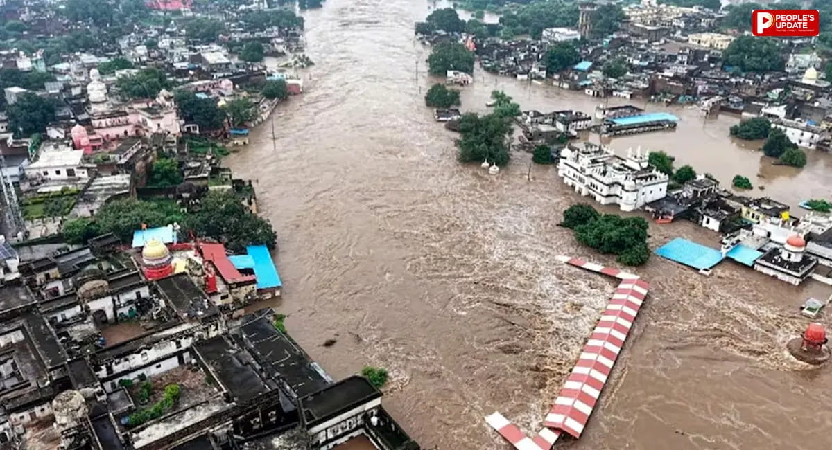 चित्रकूट में फिर बढ़ा मंदाकिनी का जलस्तर, खतरे के निशान से 2.05 मीटर ऊपर बह रहा पानी