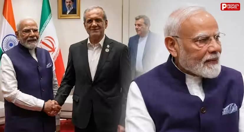 ईरान के राष्ट्रपति से मिले पीएम मोदी, किर्गिस्तान में हुई दोनों नेताओं की मुलाकात