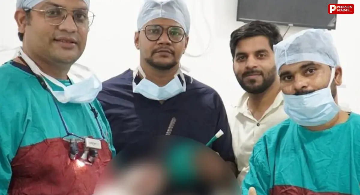 गर्दन से जबड़े तक घुसी डेढ़ फुट की सरिया, 6 साल के बच्चे की जटिल सर्जरी से बची जान